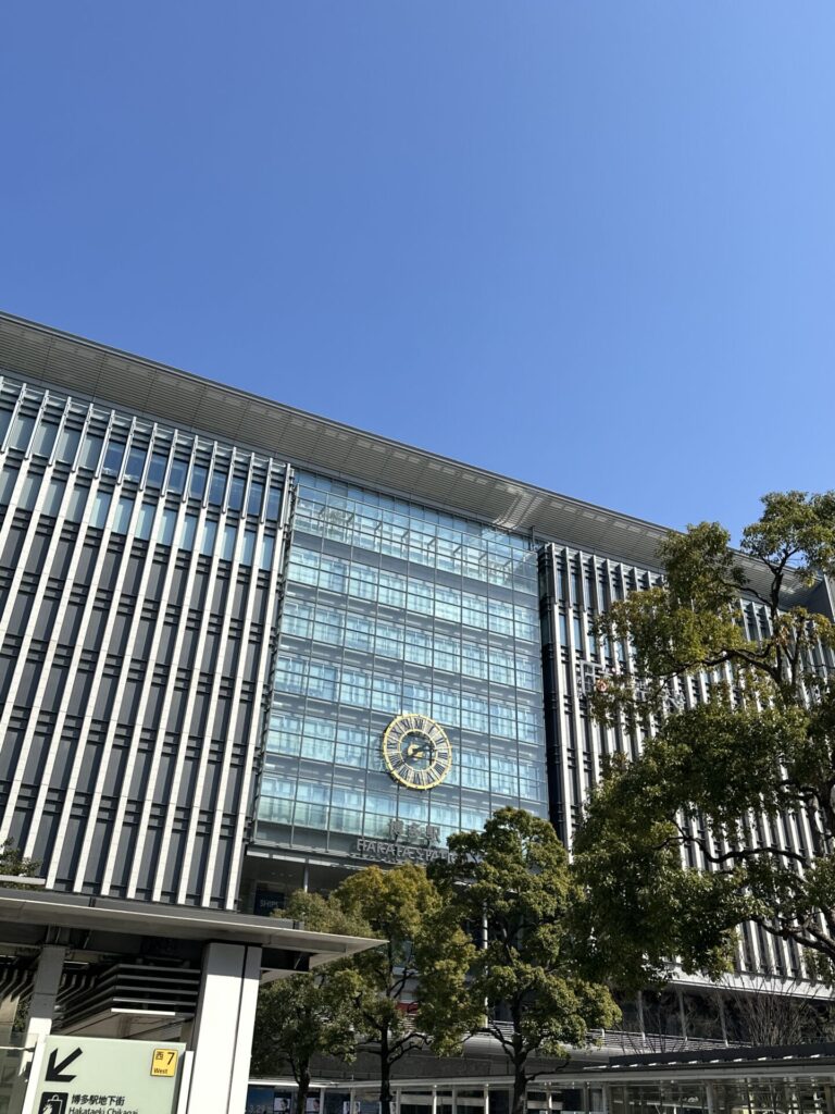 2026年3月11日の博多駅