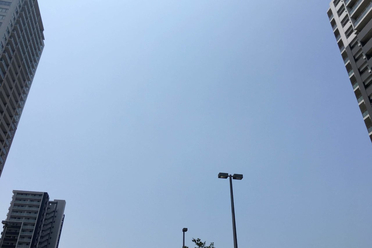 今日の青空